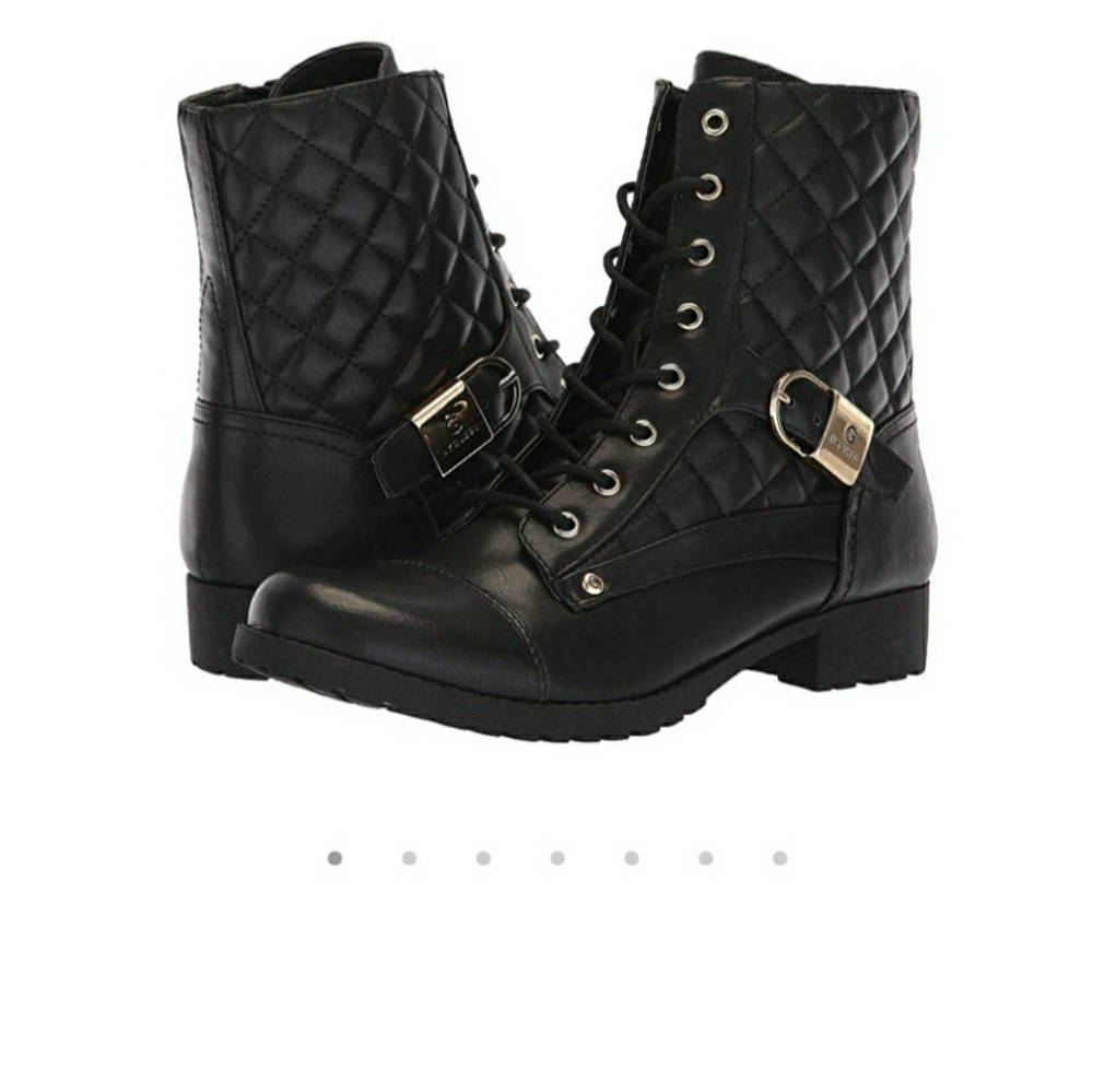 Guess Black boots combat